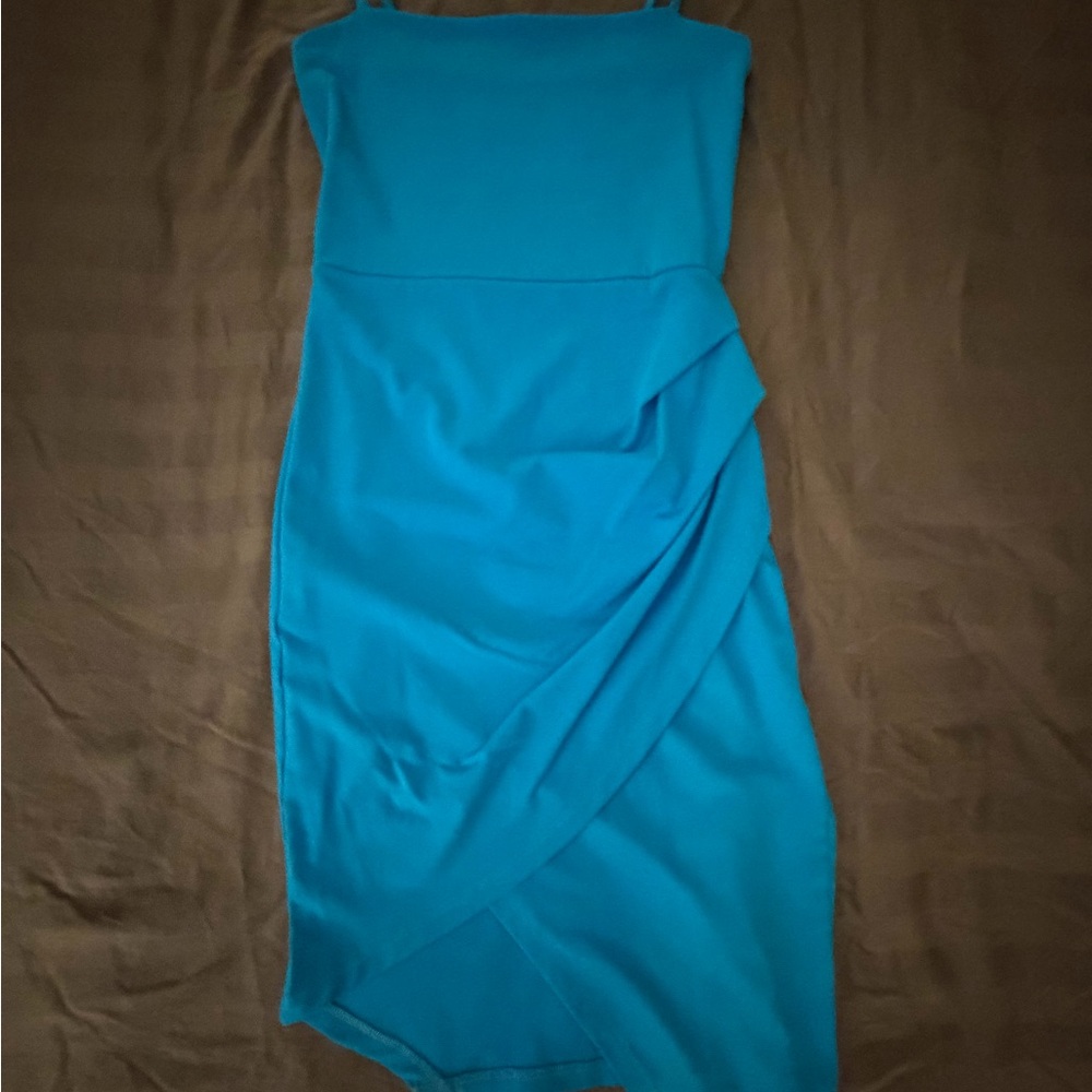 Susana Monaco Bright Blue Dress Size Small